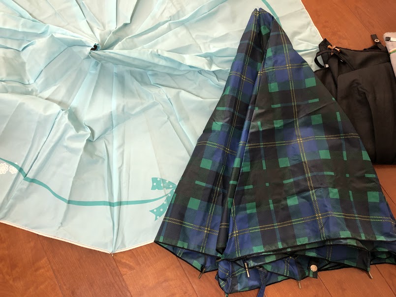 壊れた傘の布を使って リメイクしてみませんか